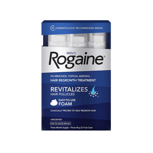 ROGAINE® 5% Foam Men's Hair Loss & Regrowth Treatment