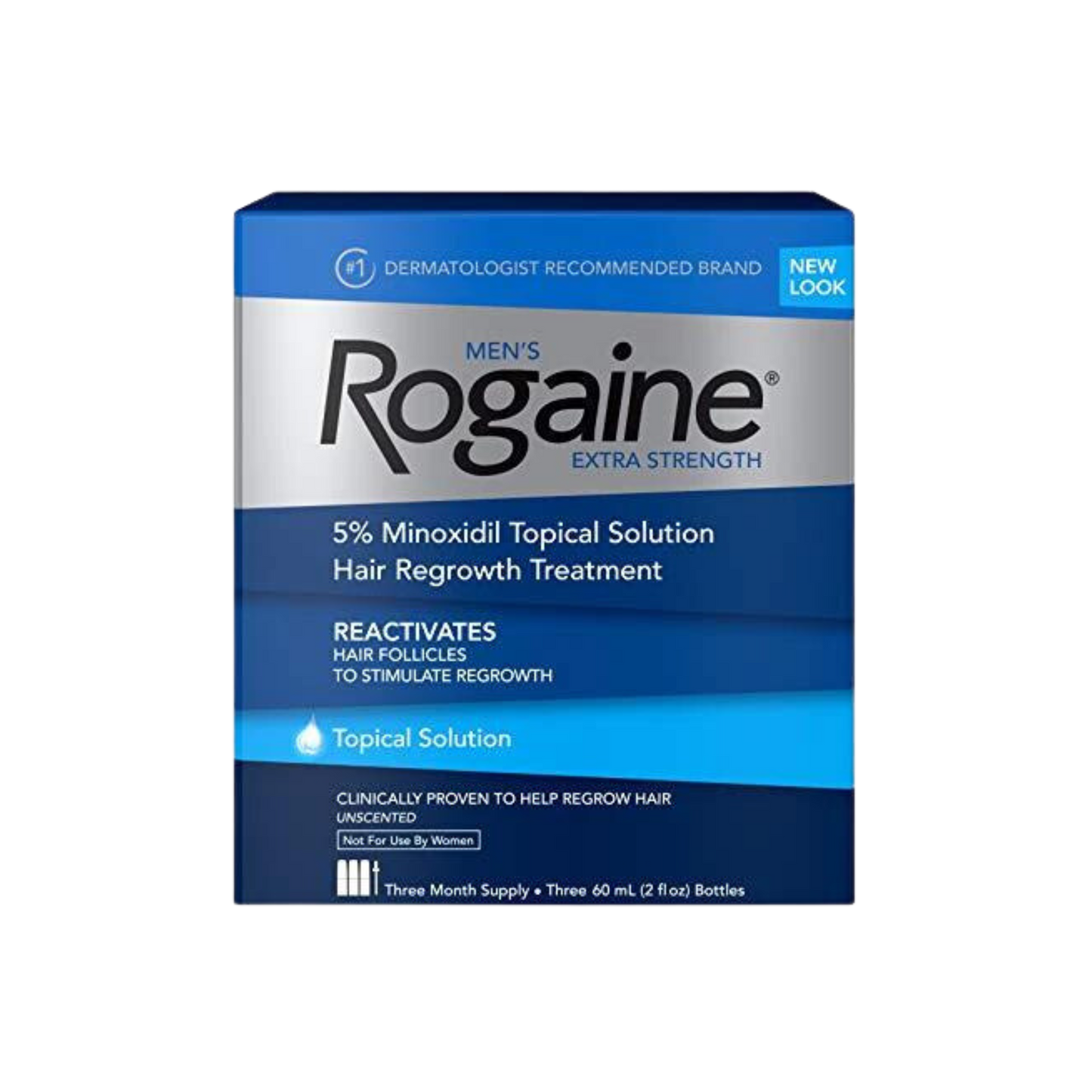 ROGAINE® 5% Topical Solution Men's Hair Loss Treatment