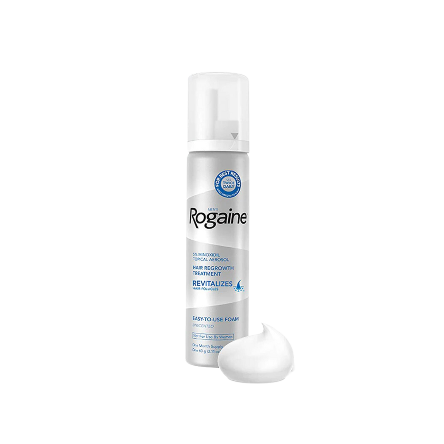 ROGAINE® 5% Foam Men's Hair Loss & Regrowth Treatment