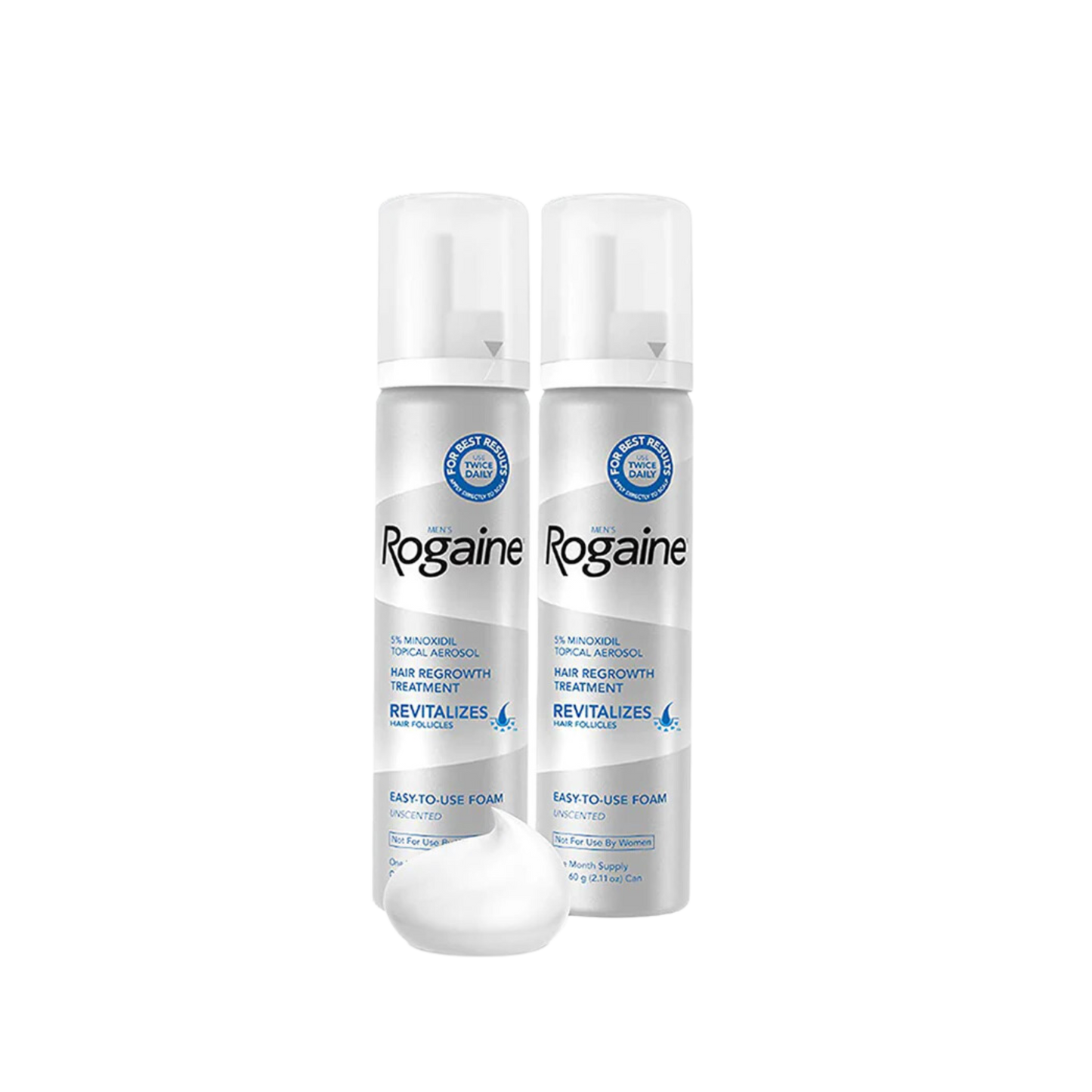 ROGAINE® 5% Foam Men's Hair Loss & Regrowth Treatment