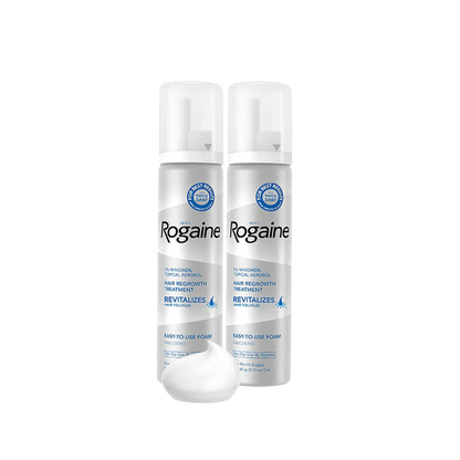 ROGAINE® 5% Foam Men's Hair Loss & Regrowth Treatment