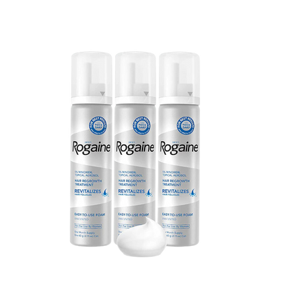 ROGAINE® 5% Foam Men's Hair Loss & Regrowth Treatment